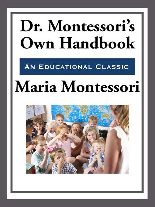 Title details for Montessori's Own Handbook by Maria Montessori - Available